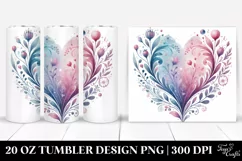 Valentines 20 Oz Tumbler Png Product Image 1