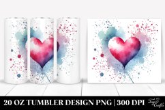 Valentines 20 Oz Tumbler Png Product Image 1