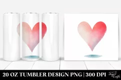 Love 20 Oz Tumbler Png Product Image 1