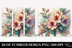 Stained Rhododendron Tumbler 20 oz Product Image 1