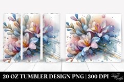 Glossy Freesia Clipart, 20 Oz Tumbler Product Image 1