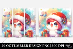 Excited Colorful Character Clipart, Transparent 20 Oz Product Image 1