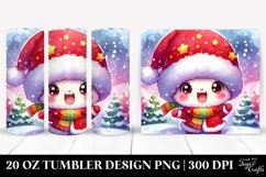 Excited Colorful Character Clipart, Transparent 20 Oz Product Image 1