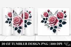Valentines 20 Oz Tumbler Png Product Image 1