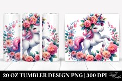 Baby Unicorn Dancing | 20 oz Tumbler Product Image 1