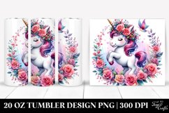 Baby Unicorn Dancing | 20 oz Tumbler Product Image 1