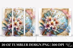 Pastel Rhododendron Clipart 20 Oz Tumbler Product Image 1