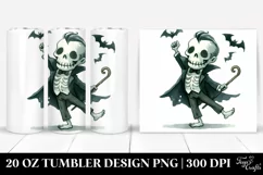 Funny Halloween Undead Tumbler Design Product Image 1