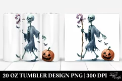 Funny Halloween Undead Tumbler Design Product Image 1