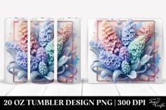 Glossy Hyacinth Tumbler | 20 oz Tumbler Product Image 1