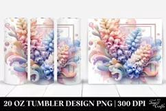 Glossy Hyacinth Tumbler | 20 oz Tumbler Product Image 1