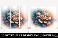 Stained Anemone Tumbler | 20 oz Tumbler Product Image 1