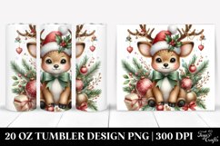 Christmas PNG 20 Oz Tumbler Design Product Image 1
