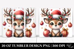 Christmas PNG 20 Oz Tumbler Design Product Image 1