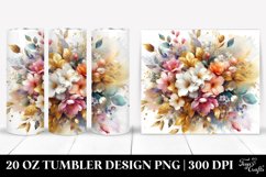 Colorfull Bouquet with Jasmine | 20 Oz Tumbler Product Image 1
