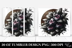 Detailed Glossy Impatiens | 20 Oz Tumbler Product Image 1