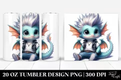 Cute Baby Dragon 20 Oz Tumbler Product Image 1