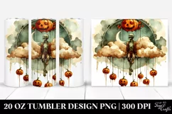 Retro Halloween Zombie | 20 oz Tumbler Product Image 1