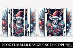Christmas PNG 20 Oz Tumbler Design Product Image 1