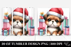 Expressive Baby Puppy 20 Oz Tumbler Product Image 1