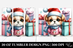 Expressive Baby Puppy 20 Oz Tumbler Product Image 1