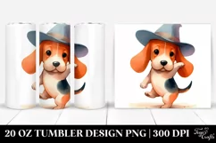 Expressive Baby Bloodhound 20 Oz Tumbler Product Image 1