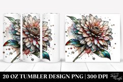 Stained Zinnia | 20 Oz Tumbler Product Image 1