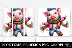Cute Baby Pig | 20 oz Tumbler Product Image 1