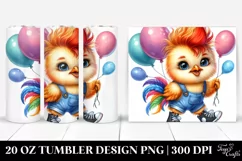 Cute Baby Chicken 20 Oz Tumbler Product Image 1