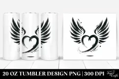 Love 20 Oz Tumbler Png Product Image 1