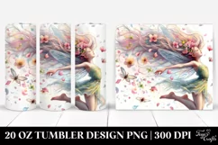 Fairy Tumbling Spring Petals Tumbler Product Image 1