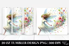 Fairy Tumbling Spring Petals Tumbler Product Image 1
