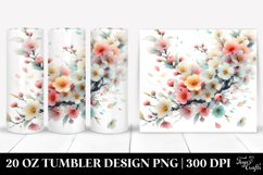 Tumbling Petals Tumbler 20 oz Product Image 1