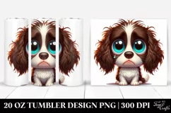 Colorful English Springer Spaniel | 20 oz Tumbler Product Image 1
