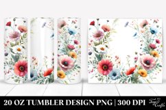 Wild Flowers Serenity | 20 Oz Tumbler Product Image 1