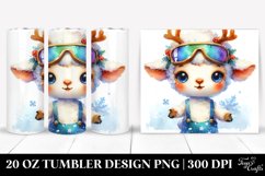 Expressive Baby Lamb 20 Oz Tumbler Product Image 1