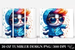Dancing Baby Cat | 20 oz Tumbler Product Image 1