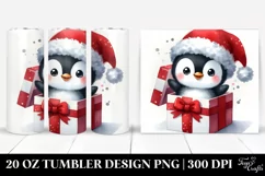 Expressive Baby Penguin 20 Oz Tumbler Product Image 1