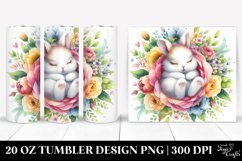 Colorful Cute Baby Bunny | 20 oz Tumbler Product Image 1
