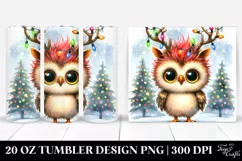 Expressive Baby Owl 20 Oz Tumbler Product Image 1