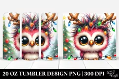 Expressive Baby Owl 20 Oz Tumbler Product Image 1