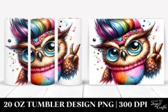 Posing Baby Owl | 20 oz Tumbler Product Image 1