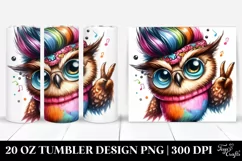 Posing Baby Owl | 20 oz Tumbler Product Image 1