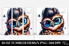 Posing Baby Owl | 20 oz Tumbler Product Image 1