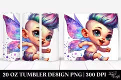 Expressive Baby Fairy 20 Oz Tumbler Product Image 1