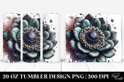 Detailed Shiny Anemone | 20 oz Tumbler Product Image 1
