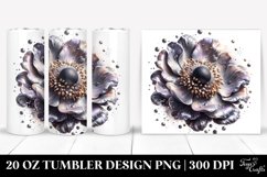 Detailed Shiny Anemone | 20 oz Tumbler Product Image 1