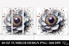 Detailed Shiny Anemone | 20 oz Tumbler Product Image 1