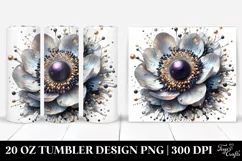 Detailed Shiny Anemone | 20 oz Tumbler Product Image 1