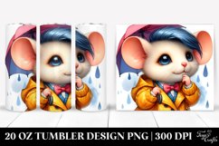 Posing Baby Mouse | 20 oz Tumbler Product Image 1